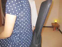 座位での検査のイメージ