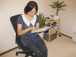 カウンセリングシートの記入のイメージ